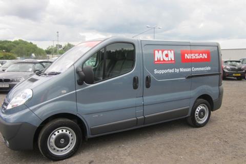 Spot the MCN Nissan van and win a prize