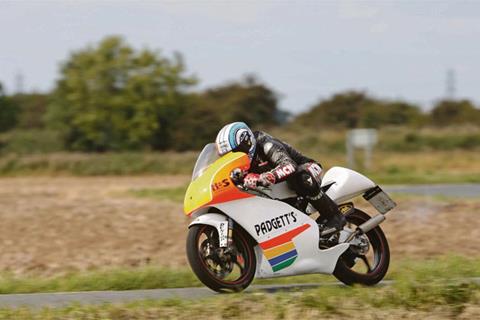 Video: Padgett's 125 GP bike on the road