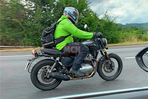 New Enfield’s on the right track: Dirt-inspired 650 twin tracker spied in testing on UK roads