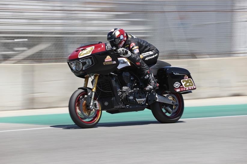 This is no ordinary bagger motorcycle