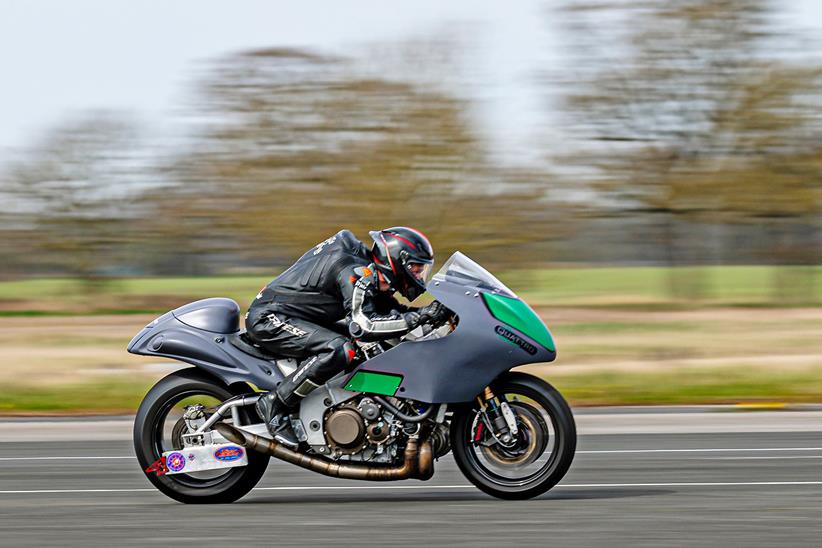 Guy Martin is aiming for 300mph