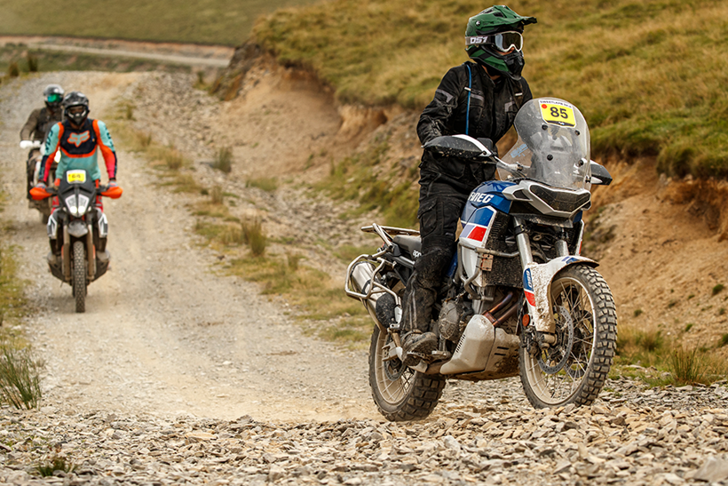 Aprilia Tuareg at the Baja