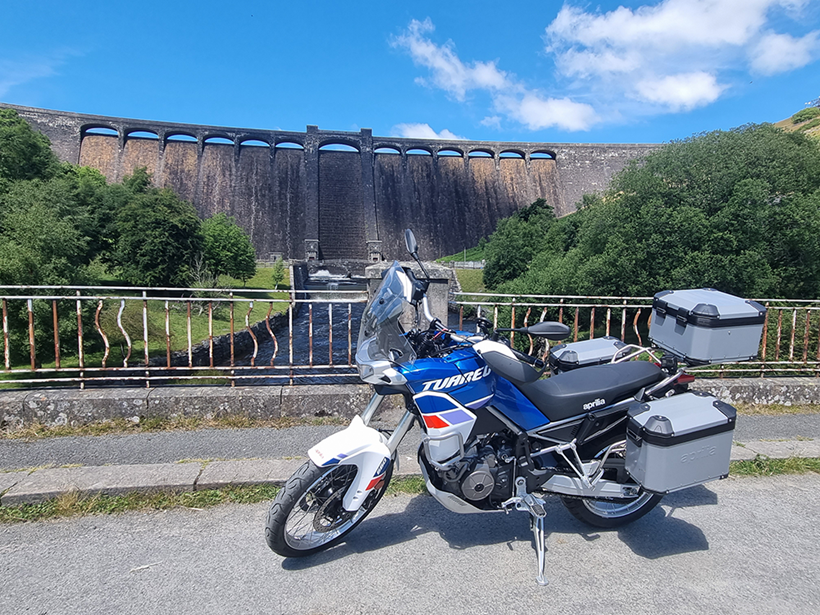 Aprilia Tuareg Claerwen Dam