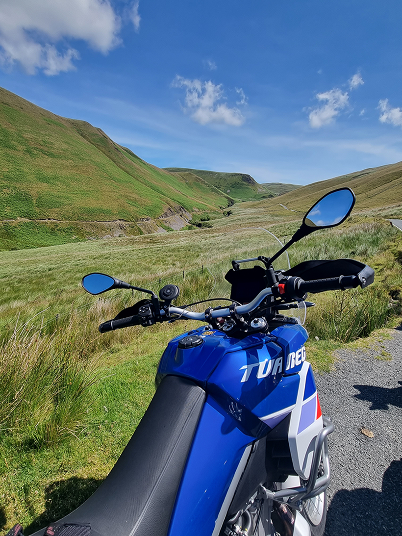 Aprilia Tuareg in Wales