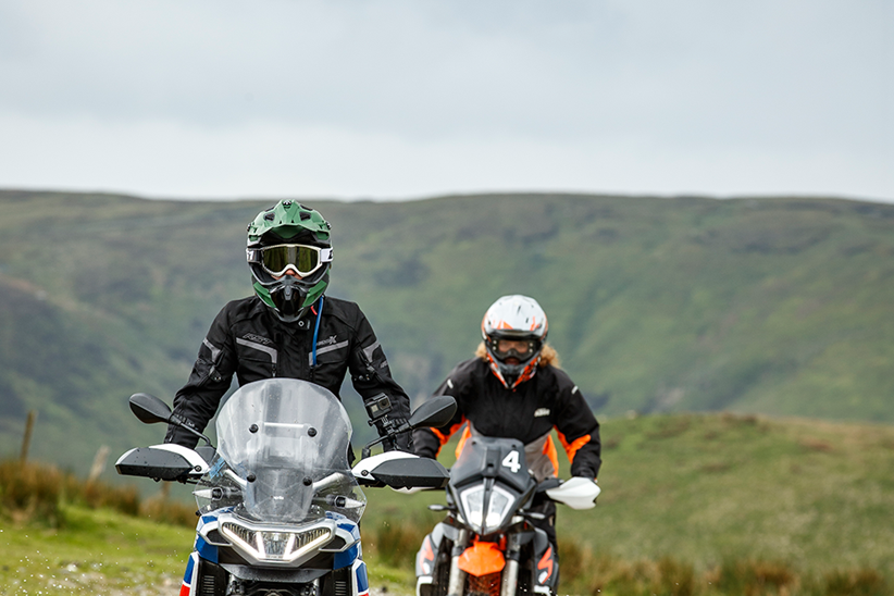 Aprilia Tuareg at Sweetlamb water crossing