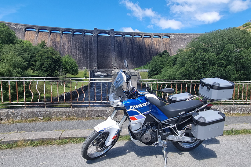 Aprilia Tuareg Claerwen Dam