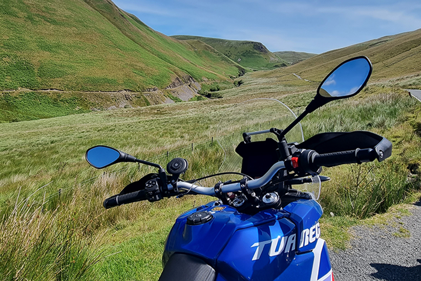 Aprilia Tuareg in Wales