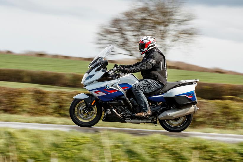 Riding high on the BMW K1600GT