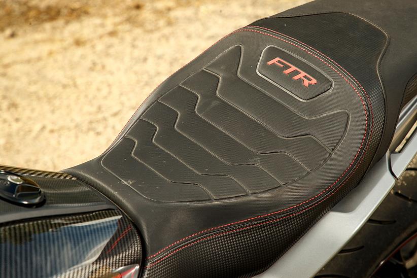 Indian FTR Carbon seat