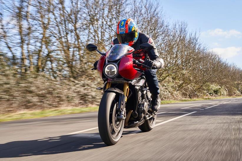 A quick blast on the Triumph Speed Triple RR