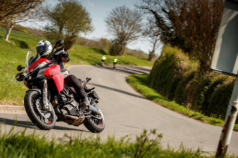 Action stations for the Ducati Multistrada V2