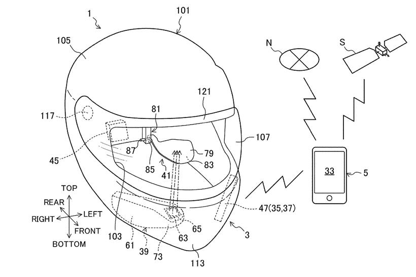 Patent drawings reveal more details on the Shoei Opticson