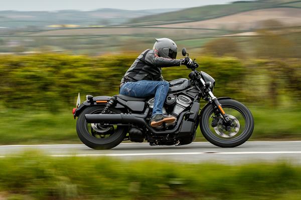 Harley-Davidson Nightster right side on the road