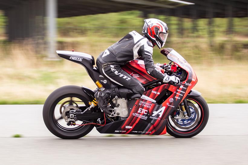 Electric Superbike Twente right side