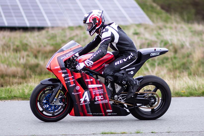 Electric Superbike Twente left side