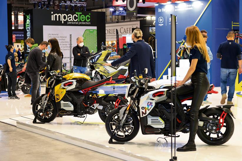 Ovaobike stand at bike show