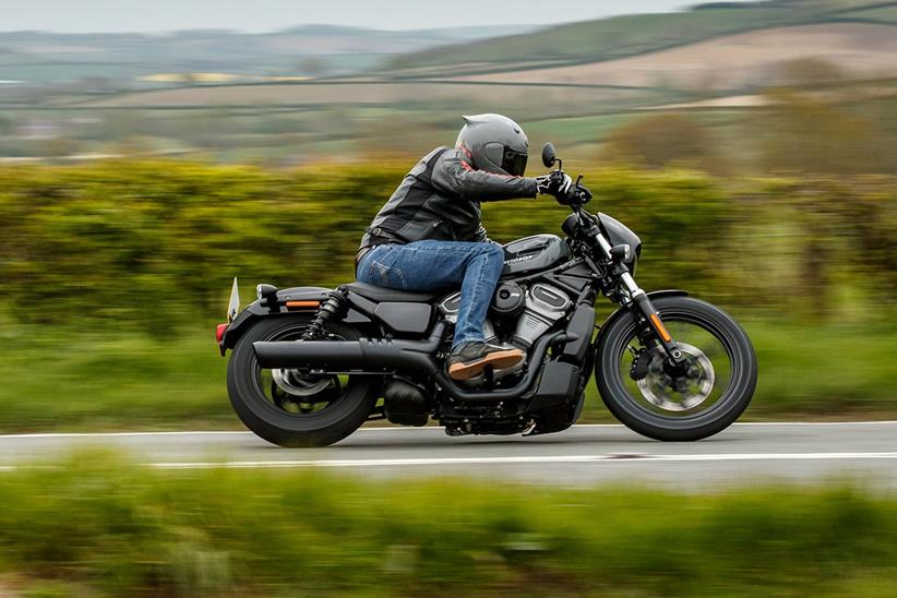 Harley-Davidson Nightster on the road