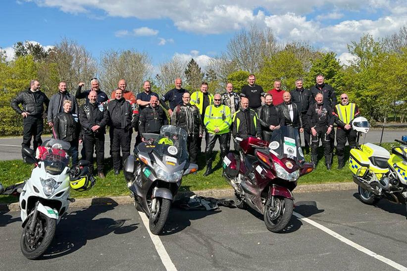 The Ratana Motorbike Challenge participants