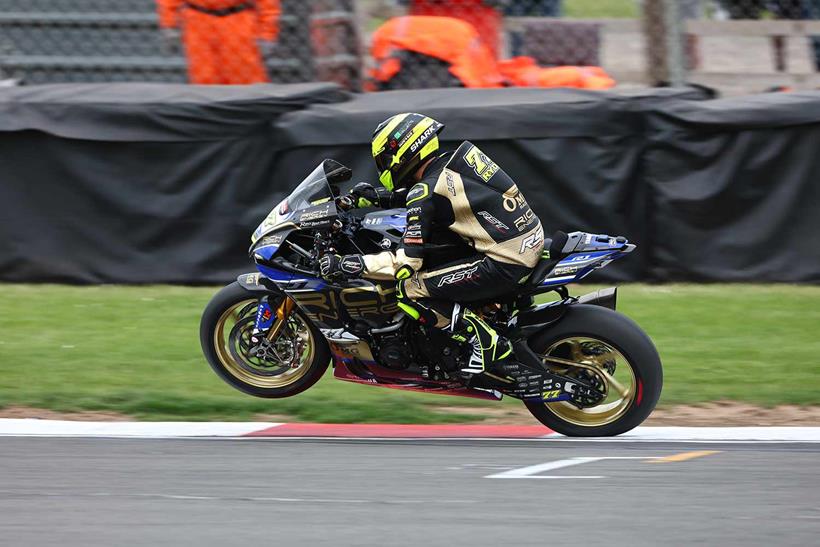 Kyle Ryde was victorious in Saturday's Superbike race at Donington Park