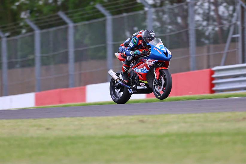 Josh Day was involved in a serious accident at Donington Park