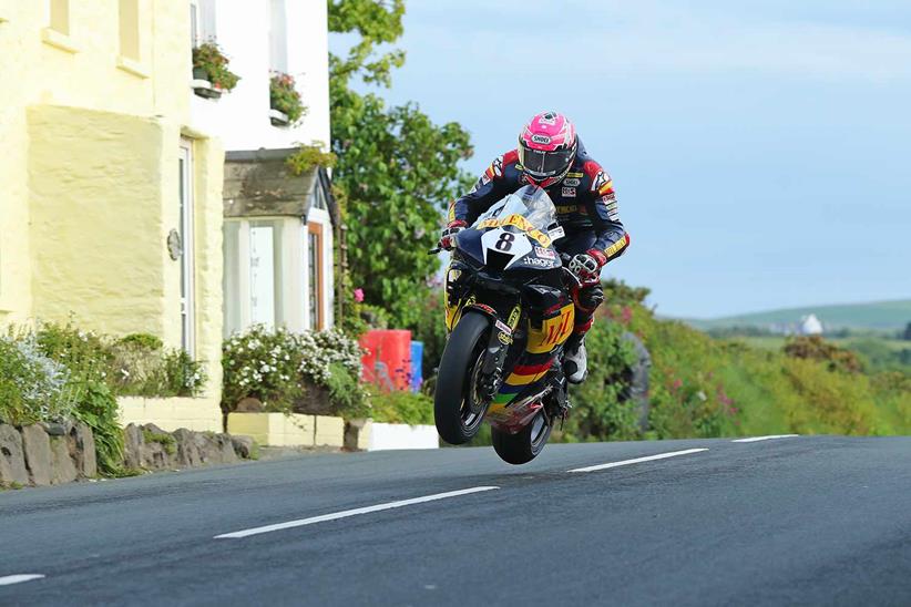 Davey Todd at Rhencullen during Tuesday evening’s qualifying session