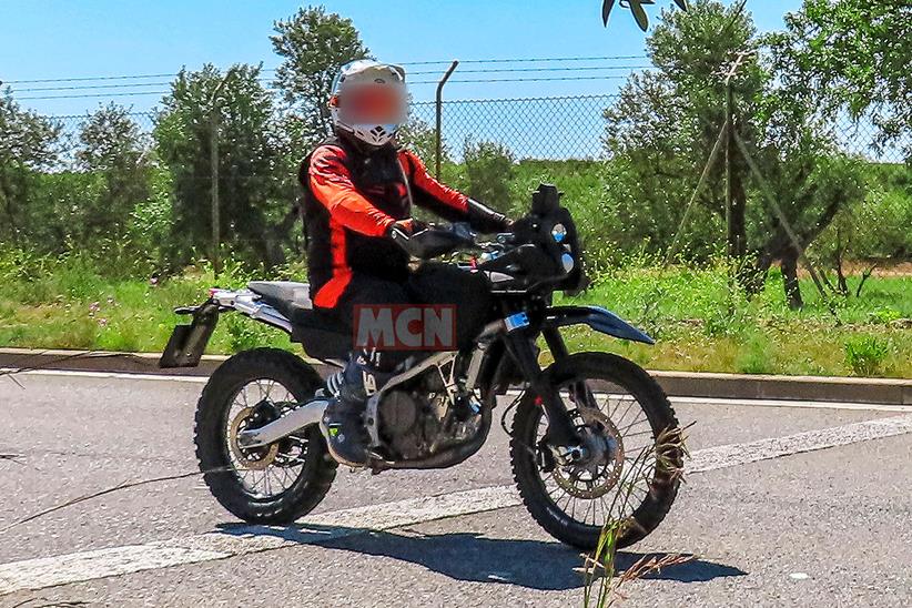 GasGas 400 enduro spyshot front