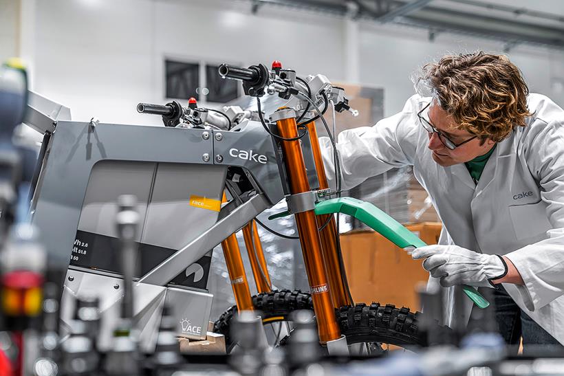 Cake tech being made in factory