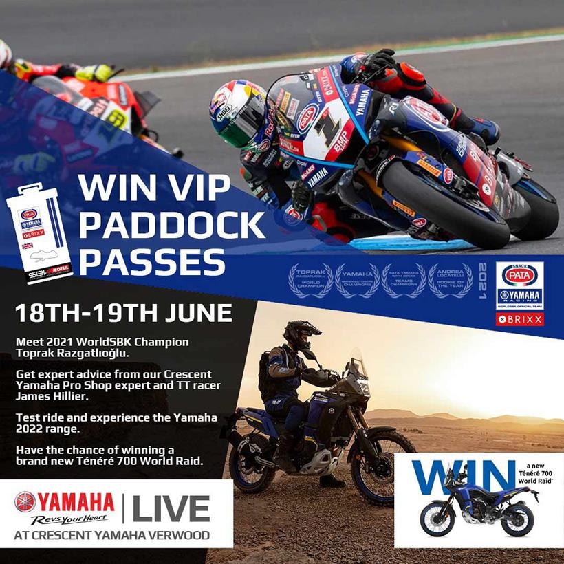 Crescent Motorcycles Yamaha Live Event