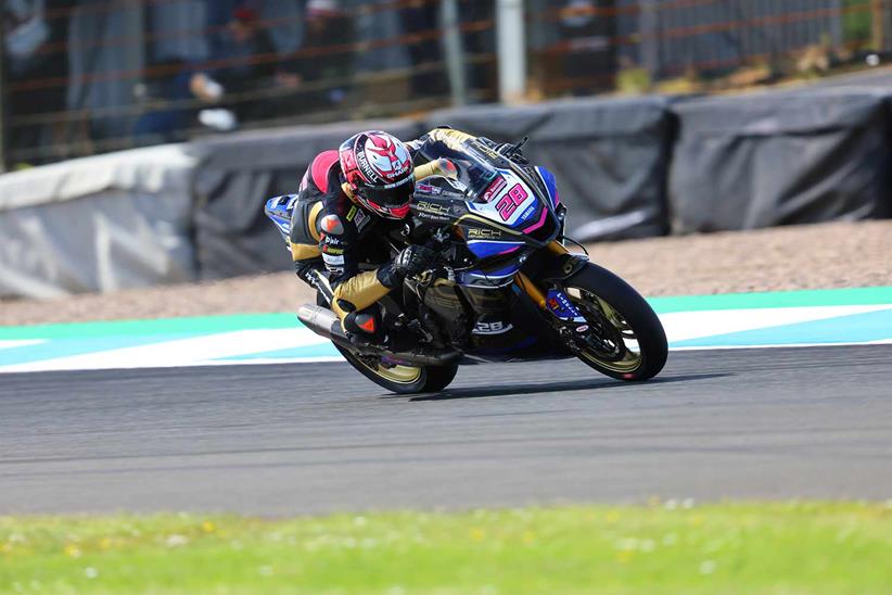 Bradley Ray put his Rich Energy OMG Racing Yamaha on pole at Knockhill