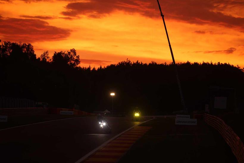 EWC riders race on through the night (Credit: FIMEWC)