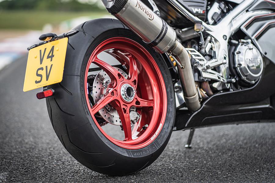 Norton V4SV swingarm