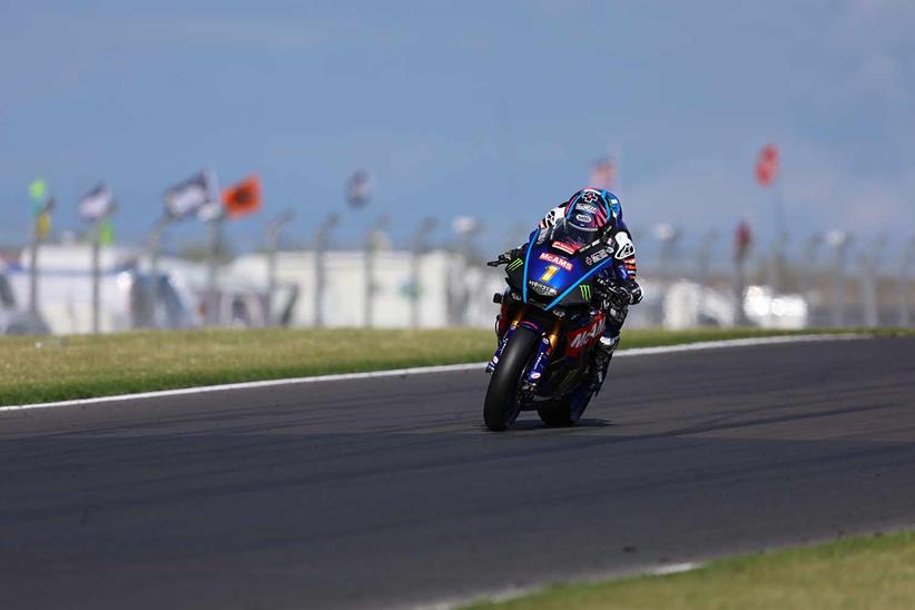 Tarran Mackenzie at Donington Park earlier this season