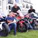 Bill Kennedy MBE, Chair and Clerk of the Course along with road racers Jamie Coward, Adam McLean, Darryl Tweed and Neil Kernohan