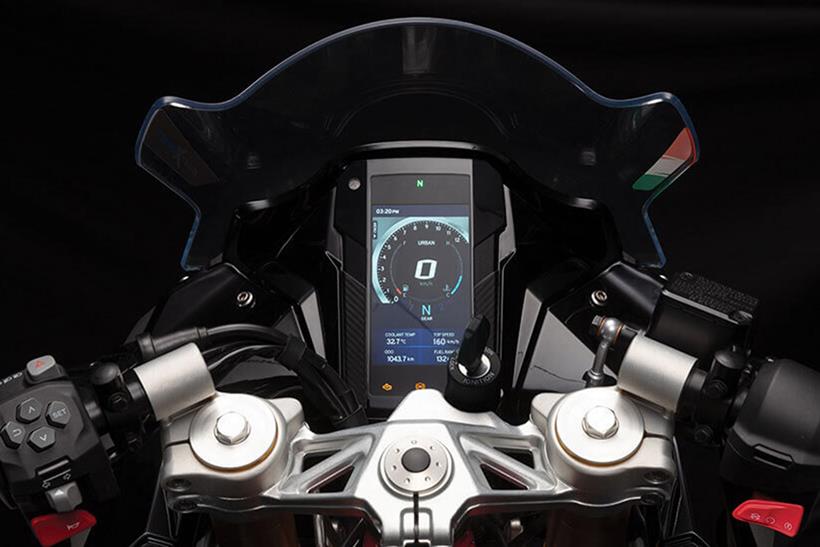 TVR Apache dash is likely to be used on the BMW G310RR