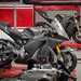 Ducati's MotoE bike being built
