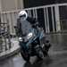 Piaggio MP3 530 hpe Exclusive riding shot front on
