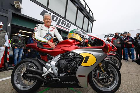 Ago MV Agusta sold at auction to raise money for Ukraine