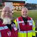 Thomas Carroll, 52, and Mark Robinson, 58, both from Aberdeenshire are members of the Highlands and Islands Blood Bikers (HAIBB).