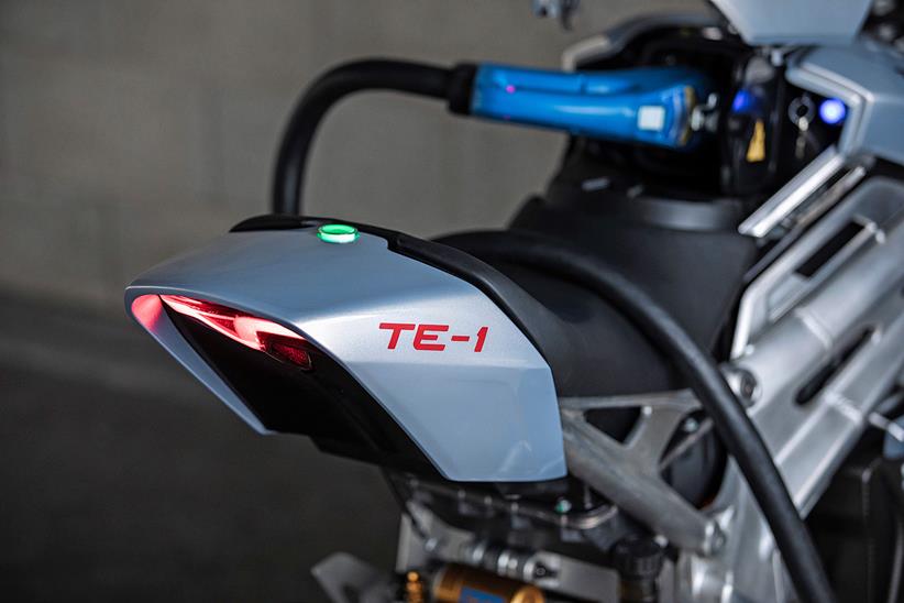 The Triumph TE-1 goes from 0-80% charged in 20 minutes