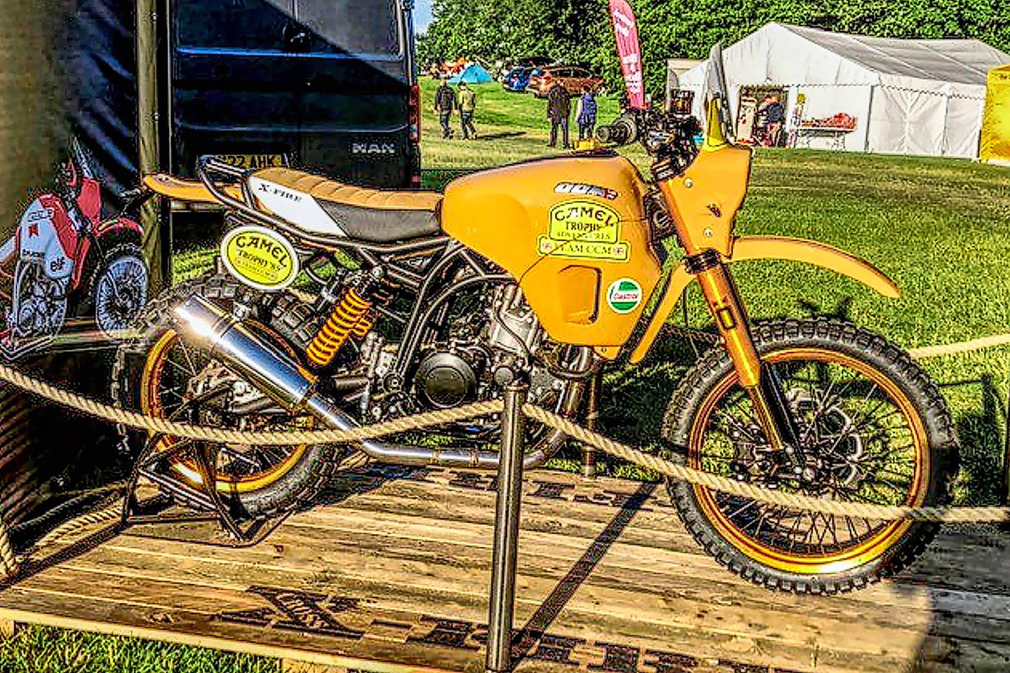 British firm reveal Dakar style retro CCM prototype packs old