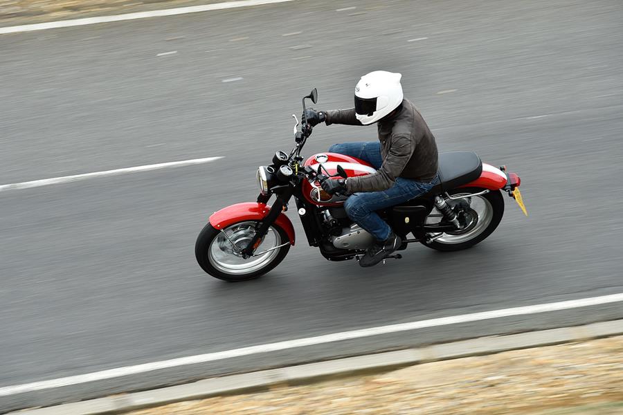 BSA Gold Star from above