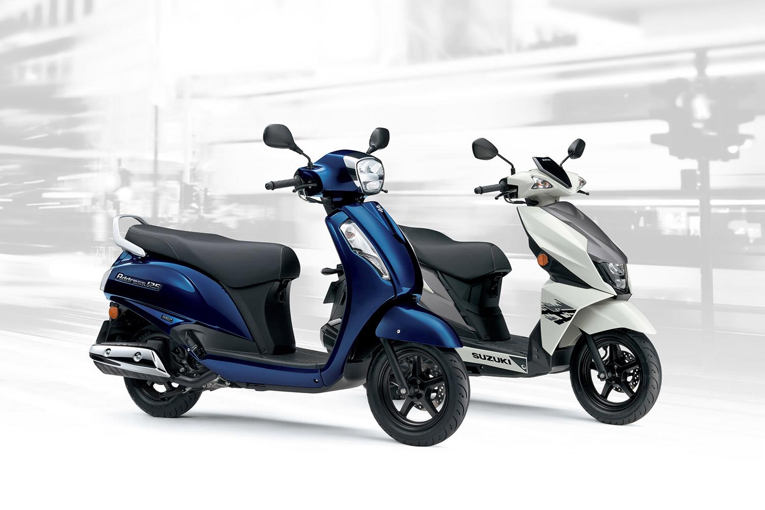 Suzuki boost scooter range: Two new twist-and-go commuters set to go on  sale in October 2022