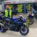 Paul McDougall collects his Yamaha R7