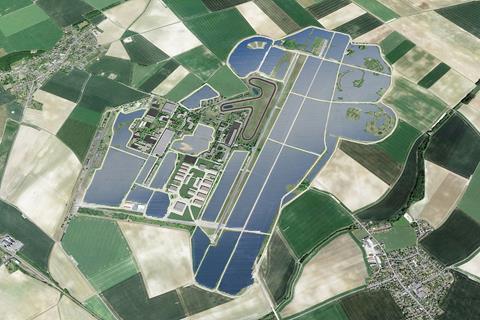 Solar power for new electric race track: MSV unveil plans for new 'green circuit' in France