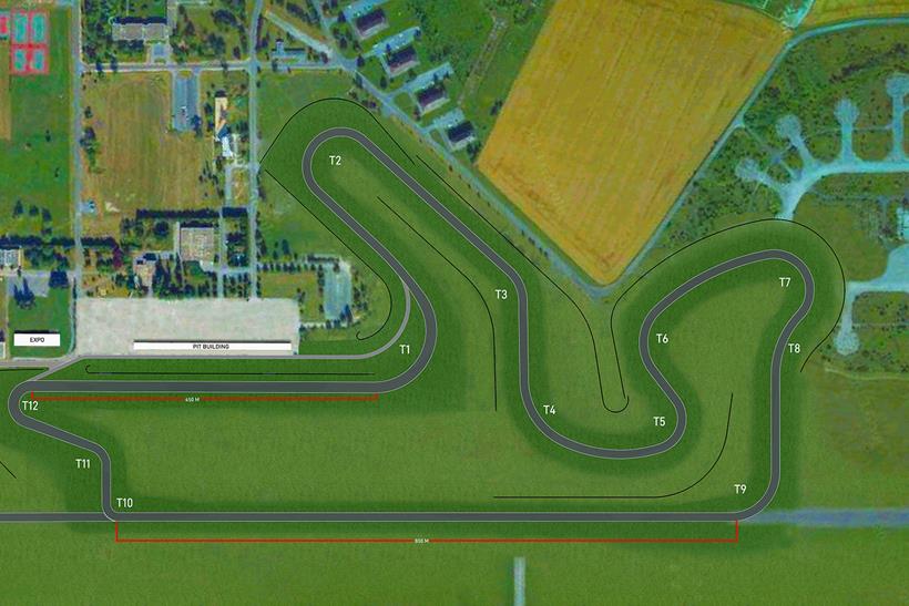 MSV Couvron circuit layout