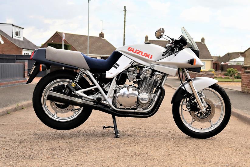 Restored Suzuki Katana sold for MS charity