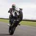Popping a wheelie on the BMW F900R Cup