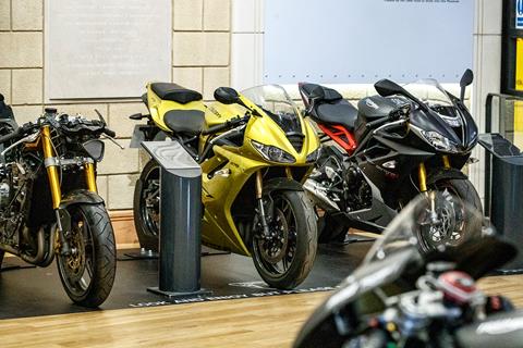 New Gaydon Triumph exhibit is the first-ever dedicated motorcycle display at the British Motor Museum