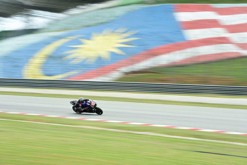 Fabio Quartararo at the 2022 Sepang Pre-Season Test