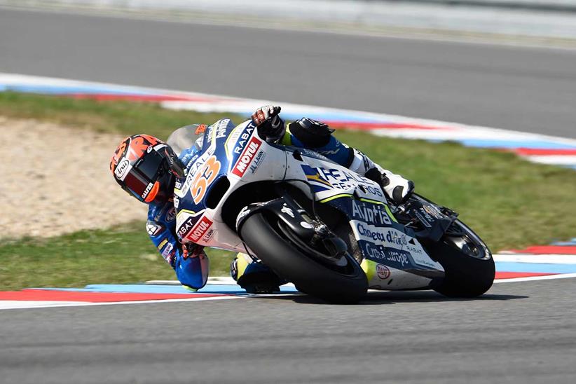 Tito Rabat onboard his Avintia Racing Ducati at Brno in 2018